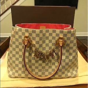 Louis Vuitton | Bags | Lv Calvi Damier Azur Bag | Poshmark
